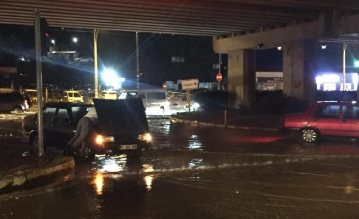 Trabzon'da şiddetli yağış