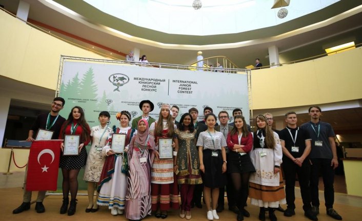 Türkiye'nin genç ormancıları Rusya'da