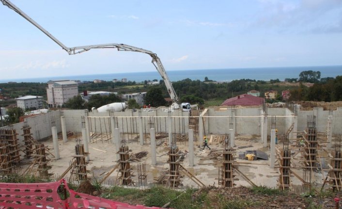 Ünye'de okul temeli atıldı