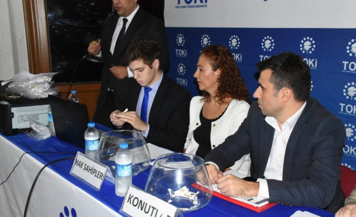 Zonguldak'ta TOKİ konutlarının hak sahipleri belirlendi