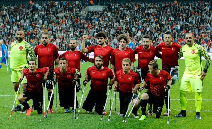 Ampute Milli Futbol Takımı Dünya Kupası’nda ilk maçına çıkıyor