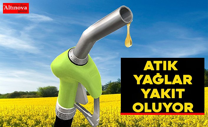 Atık Yağlar Yakıt Oluyor