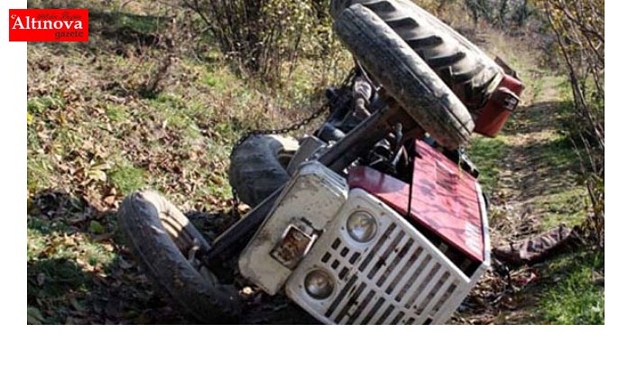 Bafra'da traktörün altında kalan şahıs hayatını kaybetti