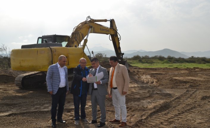 Bafra Medikal OSB'nin altyapı inşaatı başladı