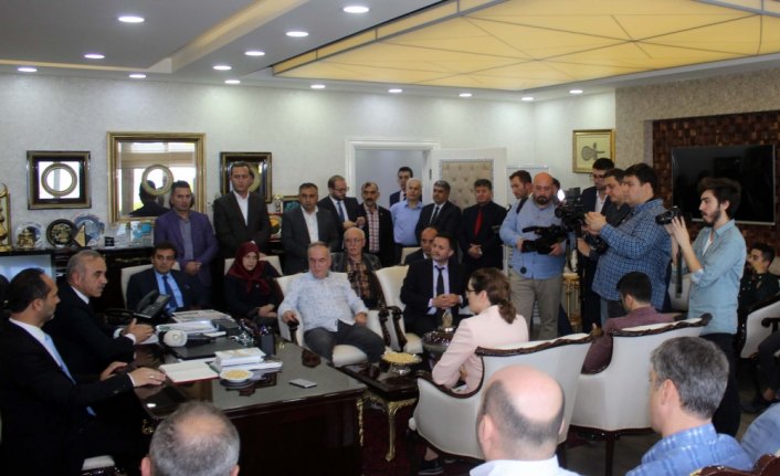 Başkan Tekintaş, Ünye ilçesini ziyaret etti