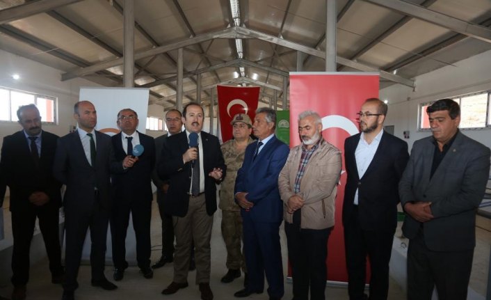 Bayburt'ta modern 50 ahırın yapımı tamamlandı