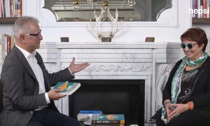 Buket Uzuner, yeni kitap müjdesini Hepsitv'de verdi