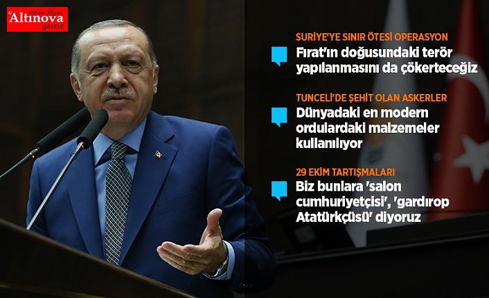Cumhurbaşkanı Erdoğan: Bizim Cumhuriyetçiliğimizin ölçüsü bu ülkeye yaptığımız hizmetlerdir