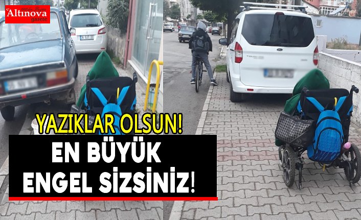 En büyük engel sizsiniz