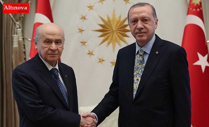 Erdoğan ile Bahçeli görüştü
