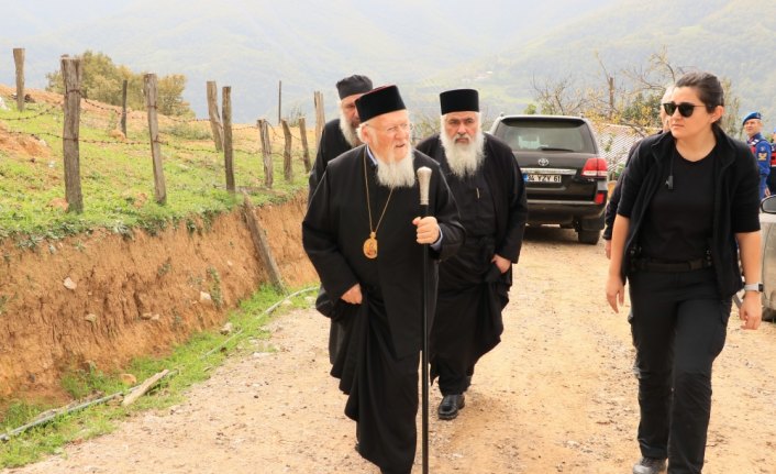 Fener Rum Patriği Bartholomeos'tan Samsun'da kilise ziyareti