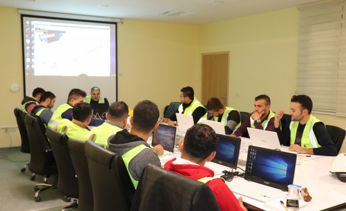Hanönü'de tesis operatörü eğitimi