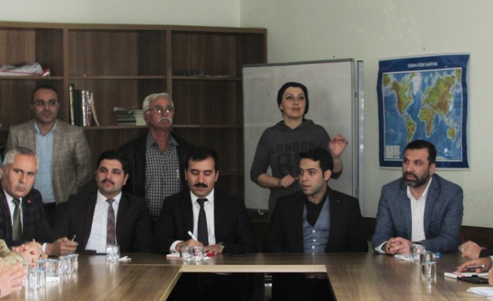 Kavak'ta halk ve asayiş toplantısı