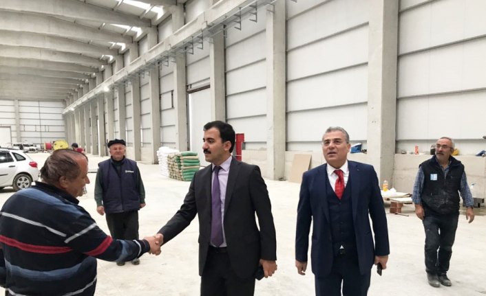 Kaymakam Koşal'dan fabrika ziyareti