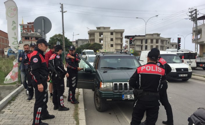 Samsun'da asayiş uygulaması