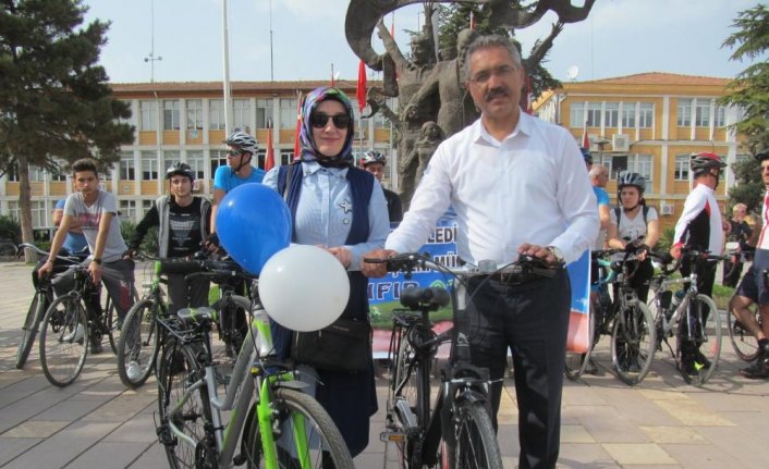 Sıfır Atık Projesi için pedal çevirdiler