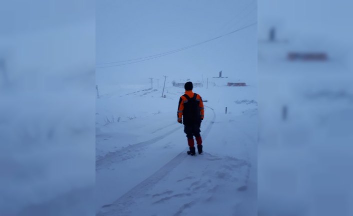 Trabzon'da yaylada mahsur kalan 6 kişi kurtarıldı