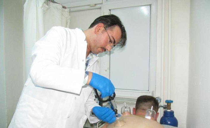 Turhal Devlet Hastanesinde hacamat polikliniği açıldı