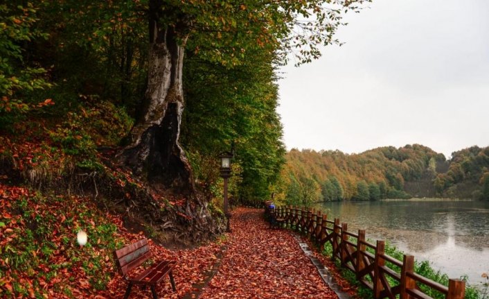 Ulugöl'de sonbahar rengarenk