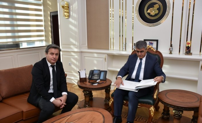 AA'dan Karabük Valisi Fuat Gürel'e ziyaret