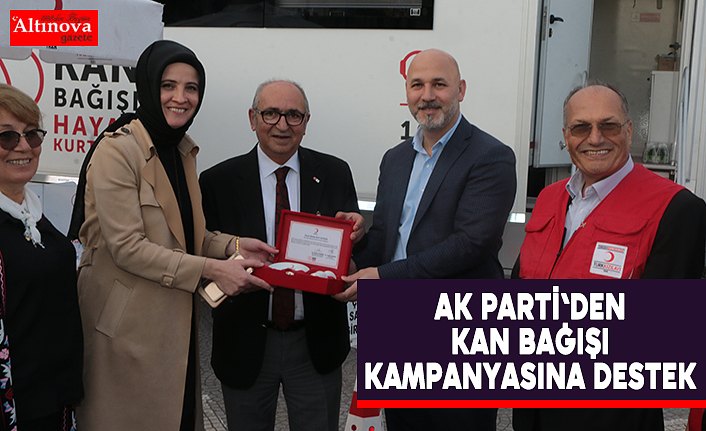 AK Parti'den kan bağışı kampanyasına destek 