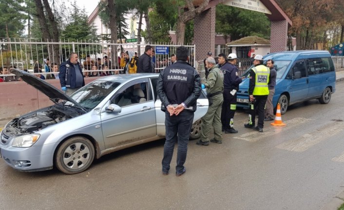 Bafra'da asayiş denetimi