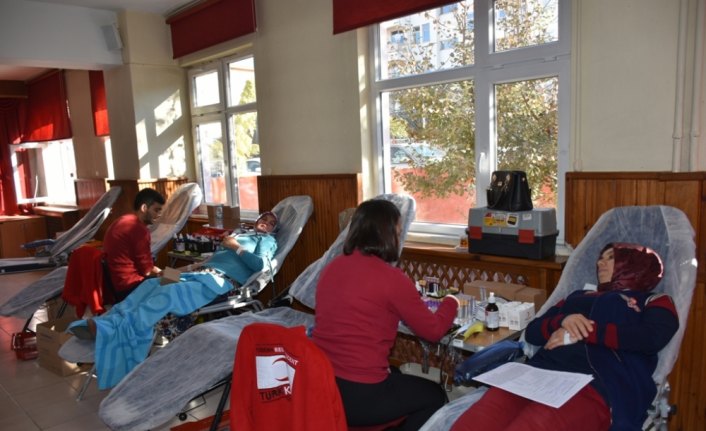 Boyabat'ta kan bağışı etkinliği