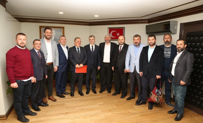 DKİB'den Vali Doruk'a ziyaret