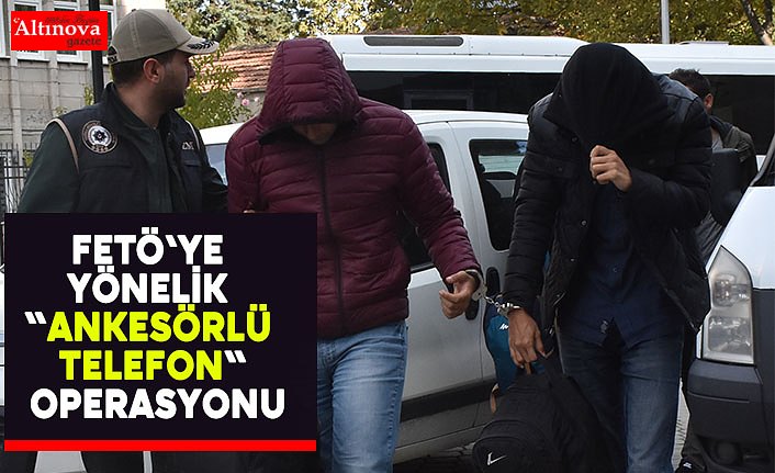 FETÖ'ye yönelik "ankesörlü telefon" operasyonu
