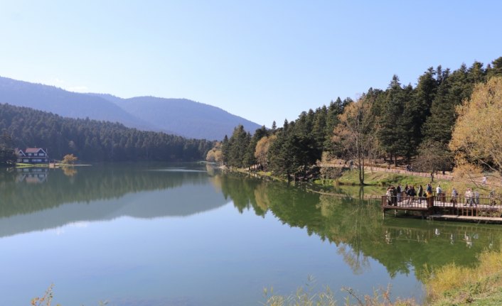 Gölcük Tabiat Parkı'na yoğun ilgi