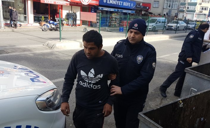 İşitme engellinin, mazgal kapağı çaldığı iddiası