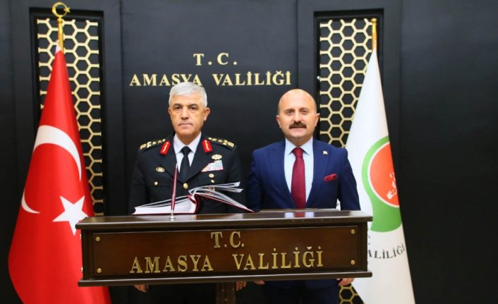 Jandarma Genel Komutanı Orgeneral Çetin, Vali Varol'u ziyaret etti