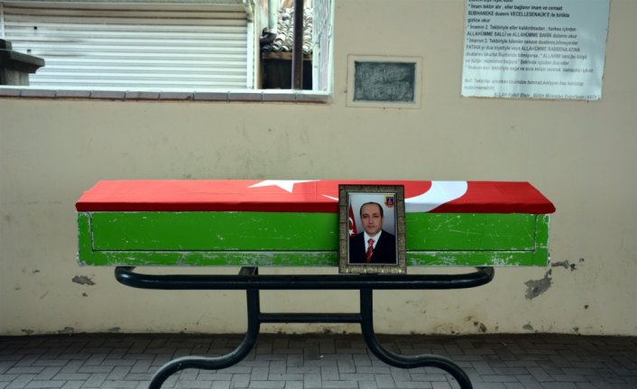 Kalp krizi sonucu vefat eden gazinin cenazesi defnedildi