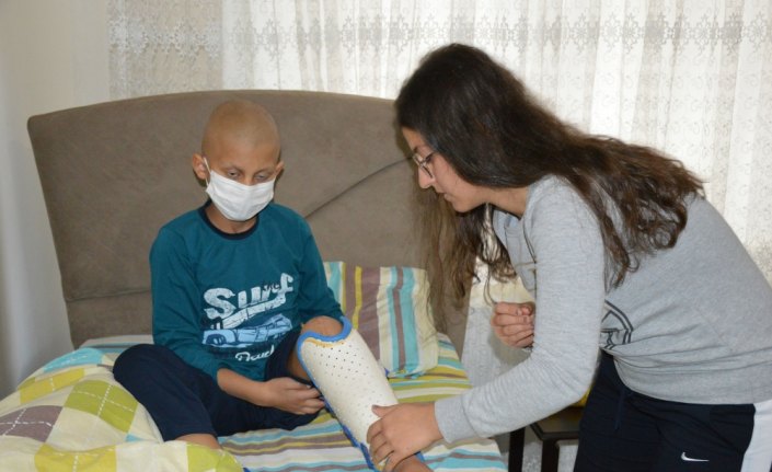 Kemik kanseri Osman Can Topal'ın umudu oldular