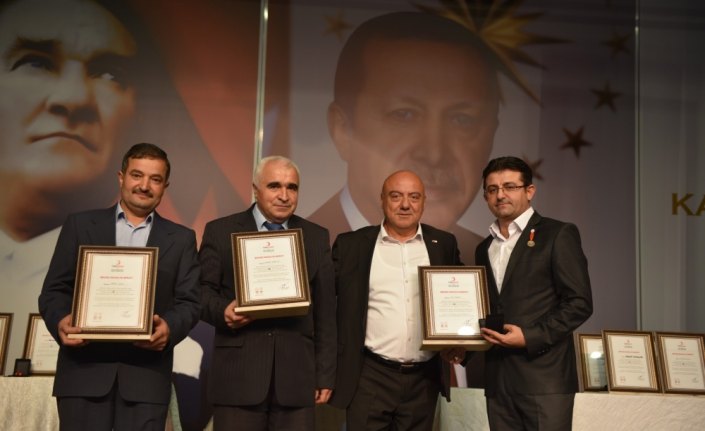 Kızılay'dan Taşköprülü kan bağışçılarına ödül