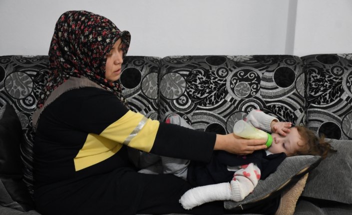 Minik Feyza tedavisi için yardım bekliyor