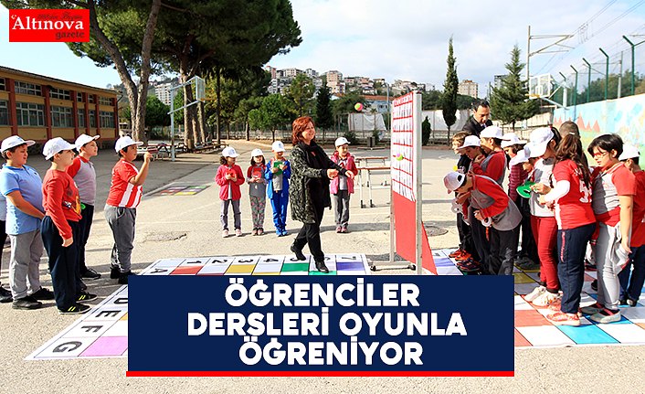 Öğrenciler dersleri oyunla öğreniyor