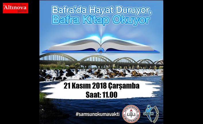 Samsun Okuma Vakti programına davet