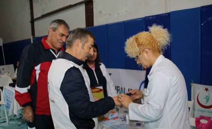Sinop'ta diyabet farkındalık etkinliği düzenlendi