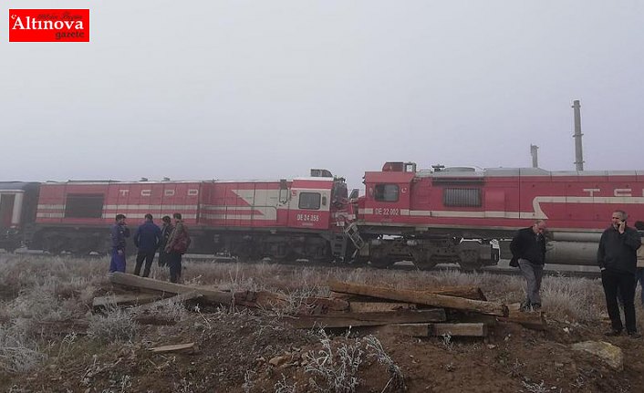 Sivas'ta tren kazası: 8 yaralı