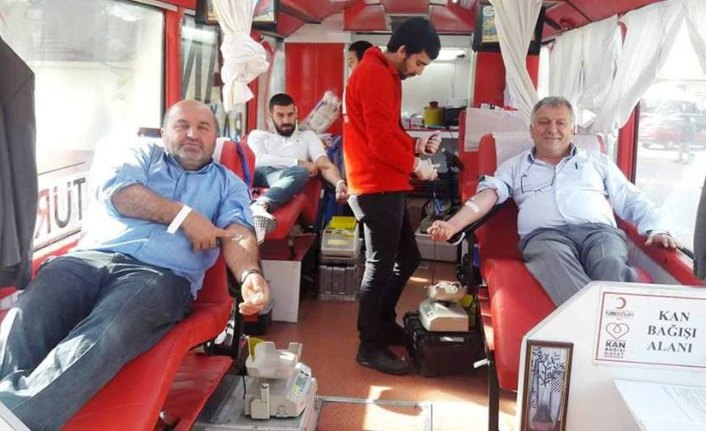 Taşova’da kan bağışı