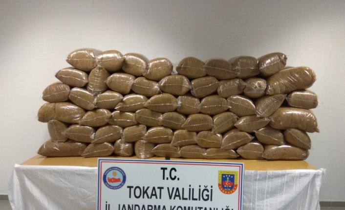 Tokat'ta kaçak sigara ve tütün operasyonu
