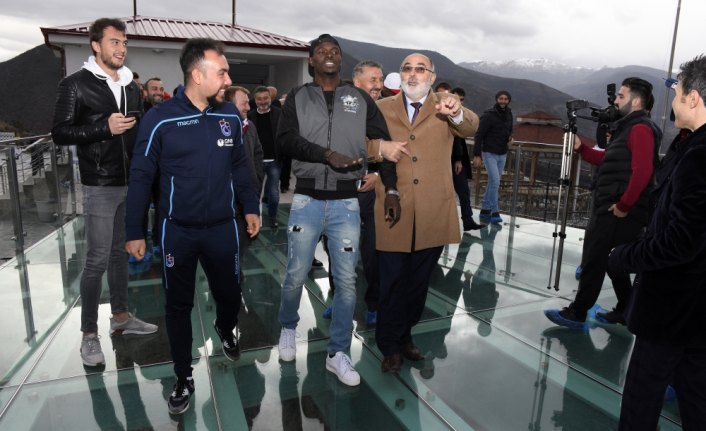 Trabzonspor'a Gümüşhane'de sevgi seli