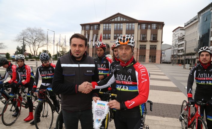 4. Sarıkamış Şehitlerini Anma Bisiklet Turu başladı