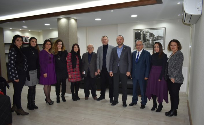 Anaokulu ve kreşlerden ETSO Başkanı Keleş'e ziyaret