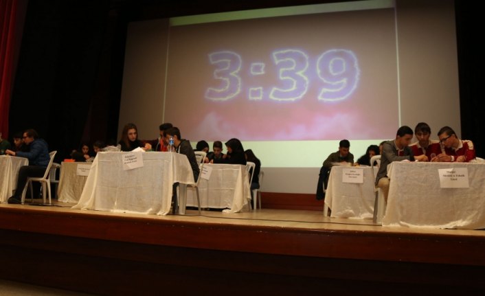 Artvin'de matematik bilgi yarışması yapıldı