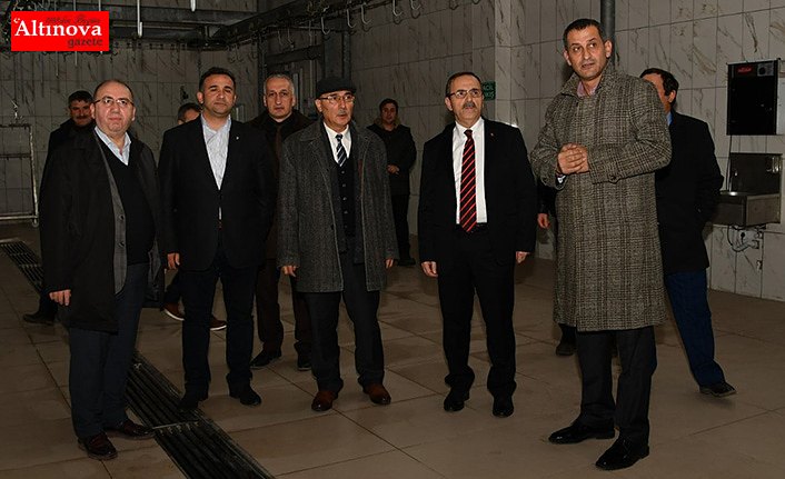 Başkan Şahin, Karadeniz'in EN MODERN mezbahanesinde