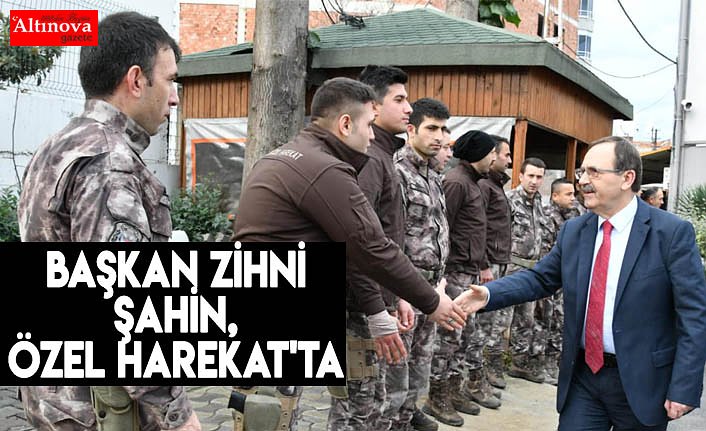 Başkan Zihni Şahin, Özel Harekat'ta
