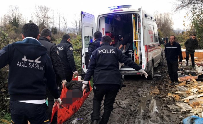 Çöplükte yaralı bulunan kişi hastaneye kaldırıldı