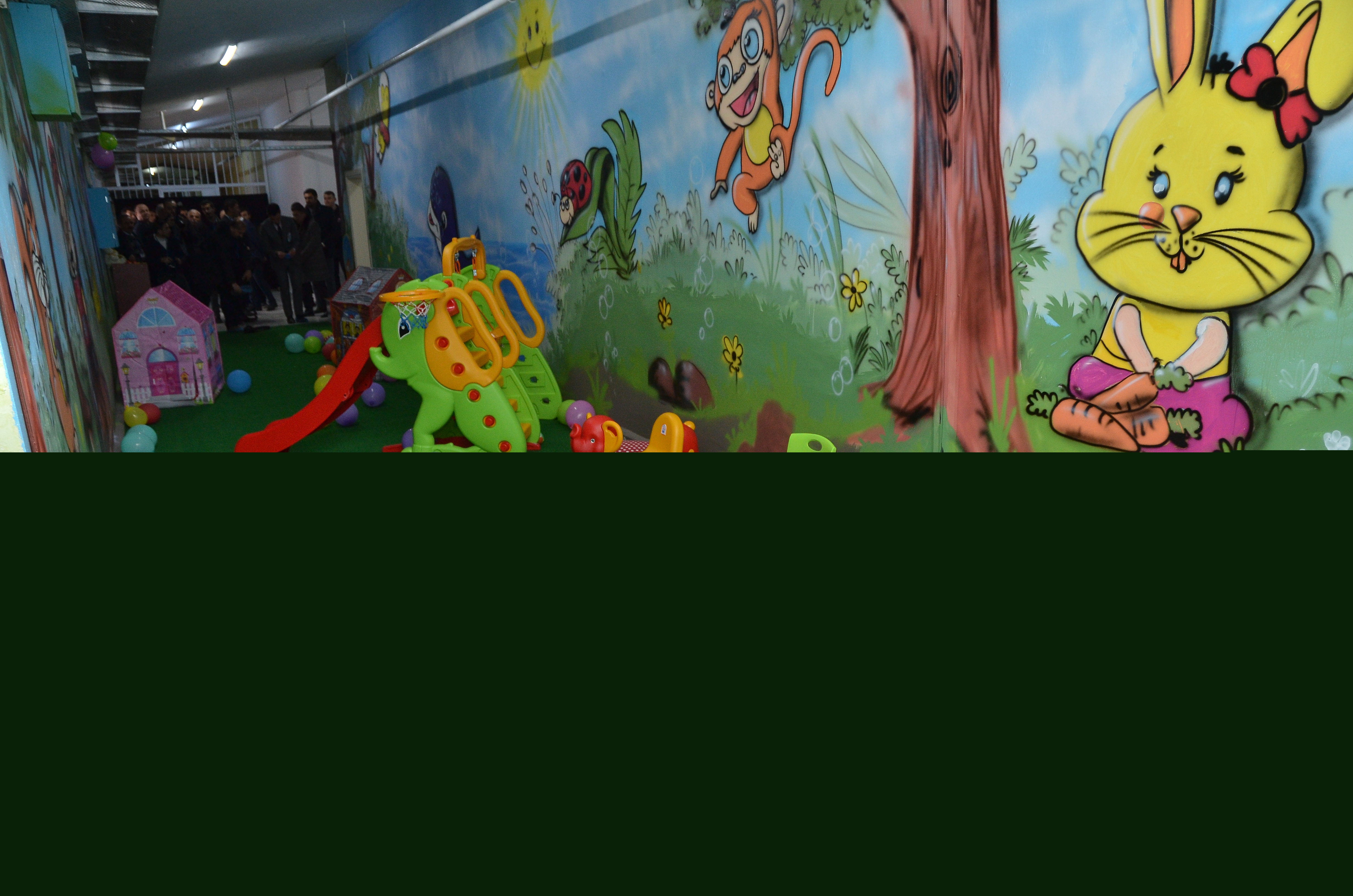 Çorum'da cezaevindeki çocuklara kreş imkanı